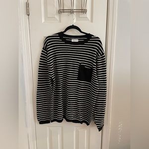 NWOT Men’s Saturday New York City Striped Sweater - XL